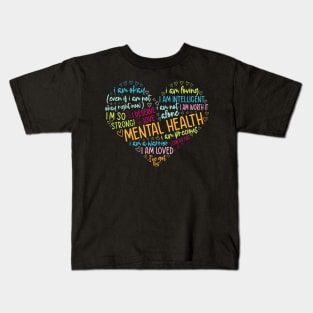 Mental Health Awareness Kids T-Shirt